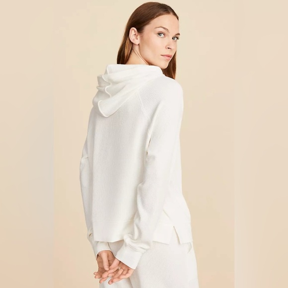 Ann Taylor LOFT‎ Wafflestitch Tunic Hoodie - Size medium - Picture 2 of 8